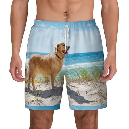 Short de bain double couche homme maillot de bain natation surf avec poches