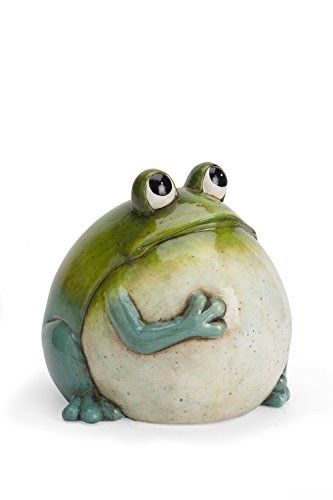 Wind & Weather Big Belly Ceramic Frog - Thumbnail 3