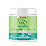ORS Olive Oil Max Moisture Super Softening Deep Treatment Conditioner Infused with Rice Water & Elec