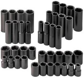 SOCKET SET IMP 3/8DR 40PC 6PT