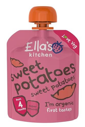Ella's Kitchen Organic First Taste Sweet Potato, 70g