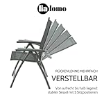 Klappstuhl Ricadi Aluminium Anthrazit
