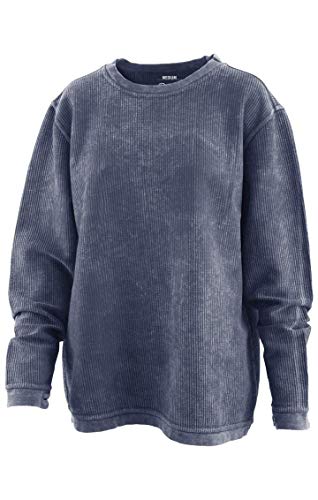 Image of Royce Brand Oversized Comfy Cord Knit Pullover Top