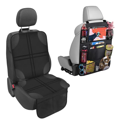 Starward Universel Housse Siege Voiture, Protection Siege Voiture Antidérapant Imperméable, Organisateur Voiture, Convient à Différents Modèles