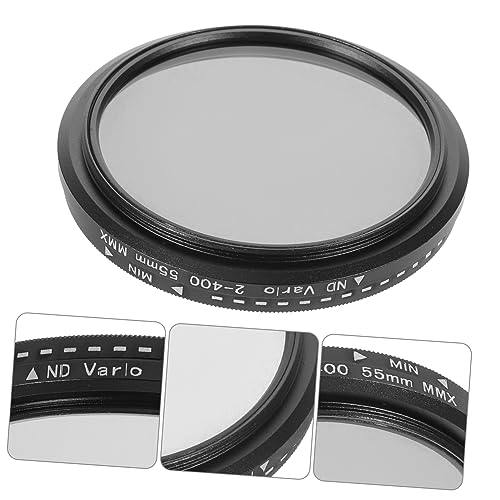Filtro ND variable 55mm construido en aleación de aluminio y cristal óptico puro 2