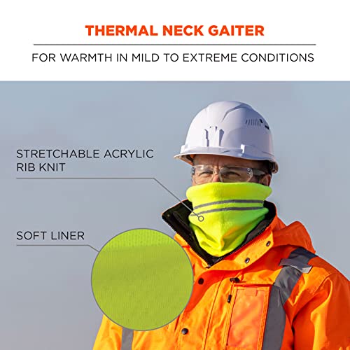 Image of Ergodyne Unisex Adult N-ferno 6961 Reflective Winter Neck Gaiter