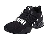 PUMA Mens Running Shoes - Cell Regulate Lightweight Breathable Trainers, Black, UK Size 9