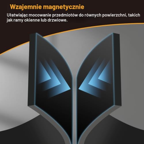 Flintronic Taśma Magnetyczna Samoprzylepna Czarna, Mocny Magnes 105 g/cm², Wymiary 1 cm x 1,5 mm, Długość 2 m, Idealna do Moskitier i Moskitier