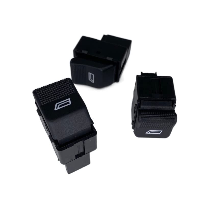 Interruptor De Ventana Eléctrico Para Seat Arosa/Cordoba (1999-2002) - 2 Piezas, Color Negro, OEM 6X0959855B