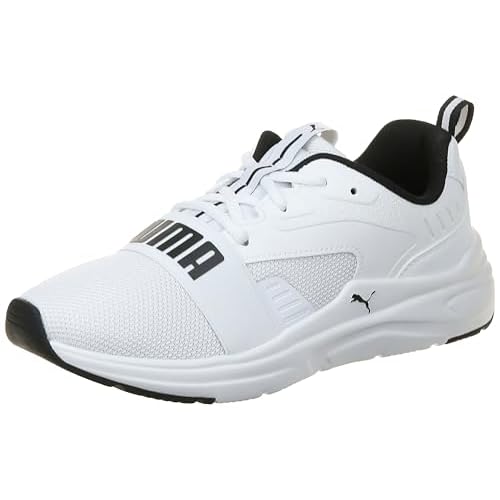 PUMA Softride Wired 2, Zapatillas Unisex Adulto, Blanco White/Negro Black, 38 EU