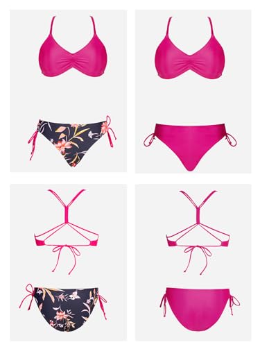 Image of CUPSHE Women's 2 Piece Bikini Set Back Braided Straps with Reversible Bottom