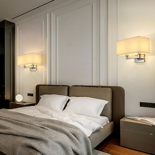 Apliques de pared de 2 luces interiores para iluminar escaleras 4