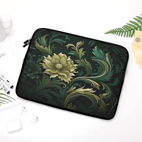 Funda MacBook Air y notebook de 17 pulgadas impermeable verde 5