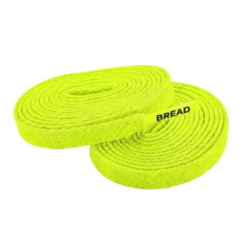 Image of Bread Elastic Shoelaces - Tie Once, Slip On Convenience - Premium Stretch Laces for Boots, Running Shoes, and Everyday Wear