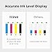 TEINO Remanufactured 63XL Ink Cartridge Replacement for HP OfficeJet 3830 4650 5255 5258 4655 4652 3833 Envy 4520 4512 DeskJet 1112 3630, Black, Tri-color, 2-Pack