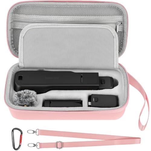AMAZEAR �L�����[�P�[�X Insta360 Luna Ultra�AInsta 360 Luna�E���g���R���{�o���h���A�N�Z�T���[�X���[���g���x���o�b�O�|�[�^�u���n���h�o�b�O�A�X�g�A/����/�ی�p�V�����_�[�X�g���b�v�t���A�s���N