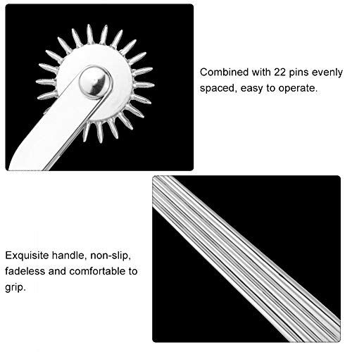 Wartenberg-Pinwheel-Stainless-Steel-Nerve-Tester-Lightweight-Body-Sensory-Tester-for-Elbow-Knee-Tendon-Examination