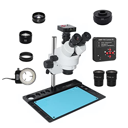 �������ώ@ �O����̌����� H_DMI 38MP VGA USB �J���� C �}�E���g CTV 0.5X �����Y�t�� �d�q���{ �d�b PCB �͂񂾕t���C���p(38MP add 0.5X Cmount)