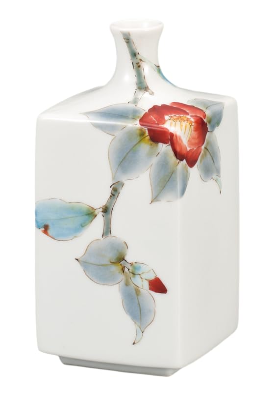 綿屋　わたや　椿 Amazon.co.jp: 九谷焼いわたや 5号一輪生 椿 AP7-1028 : ホーム