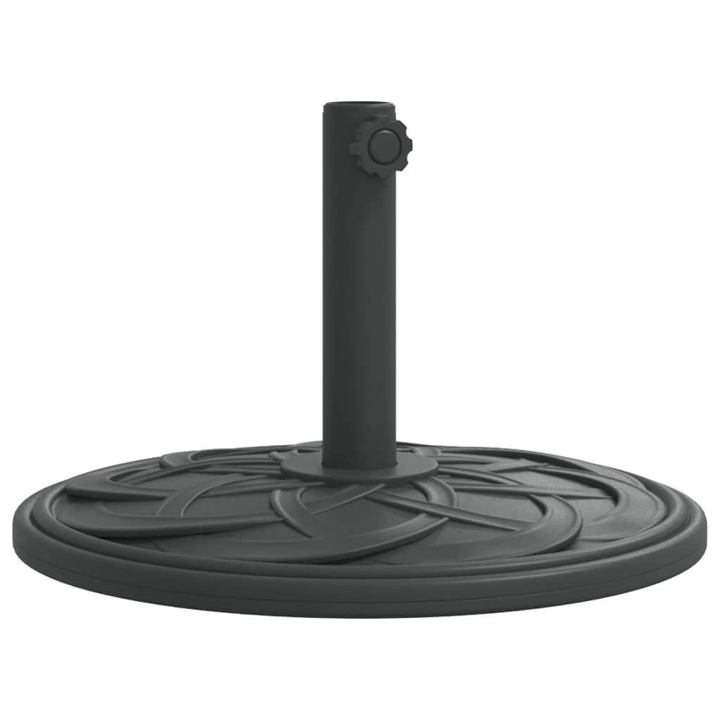 Base per Ombrellone per Pali Ø38/48 mm 12 kg Rotonda,Base per ombrellone in Cemento Fuso Resistente,per Giardino,Veranda,Gazebo