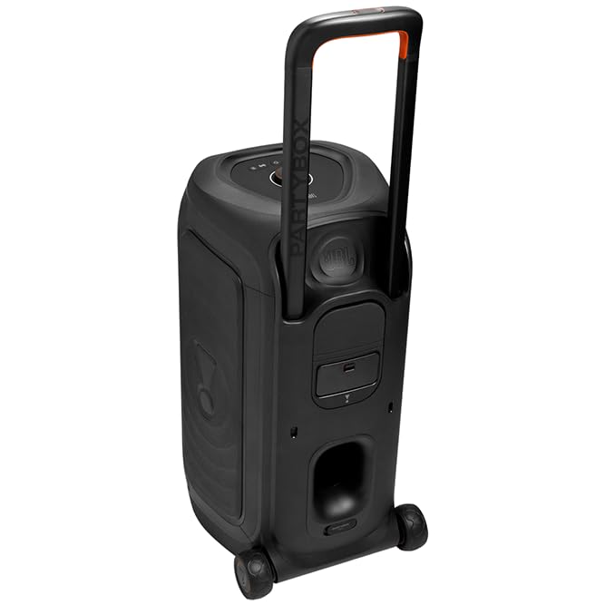 Image of JBL PartyBox 330 Portable Party Speaker Bundle with Wireless Microphone System (Black)