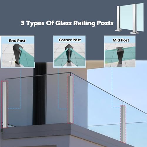 Garde-corps en verre acier inoxydable : sécurisez votre balcon vide - 7