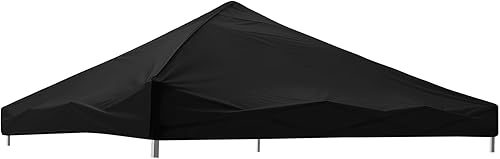 Toldo de repuesto de 10 x 10 pies, tela Oxford 420D, cubierta de repuesto para tienda de campaña de pierna recta, solo tela superior (azul)