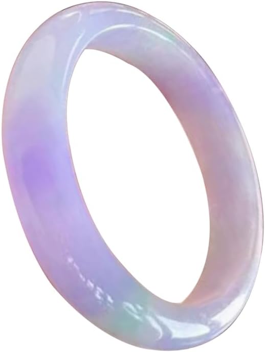 URED Natural Jade Bangle Bracelet for Women Green Jade Bracelet Good Luck Bracelet Feng Shui Bangle Woman Jade Stone Bangle Bracelet