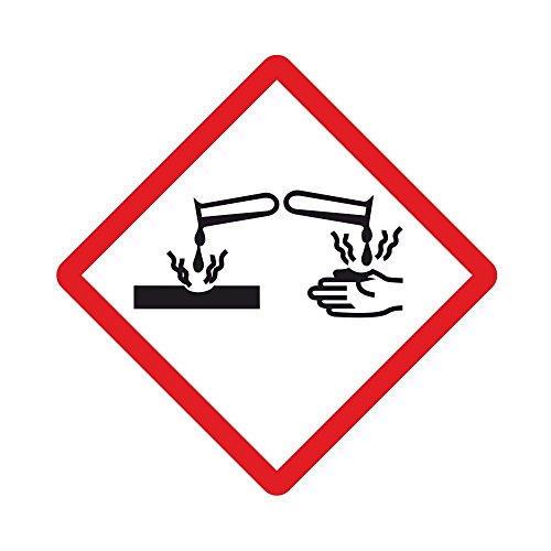 GHS Etichette/adesivo di schermo - aetzend - 50 X