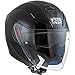 Price comparison product image AGV Men's K-5 Jet Agv E2205 Solid Motorcycle Helmet, Black, L UK
