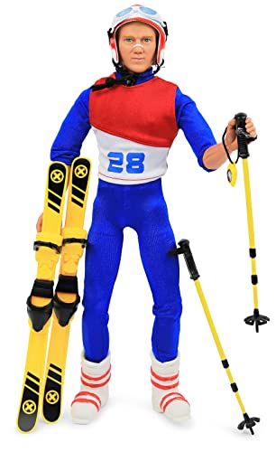 Click N' Play Cnp30602 Sports & Adventure Skiing 12"" Action Figure Play Set With Accessories, 12 Inches, Brown/A #TOP1