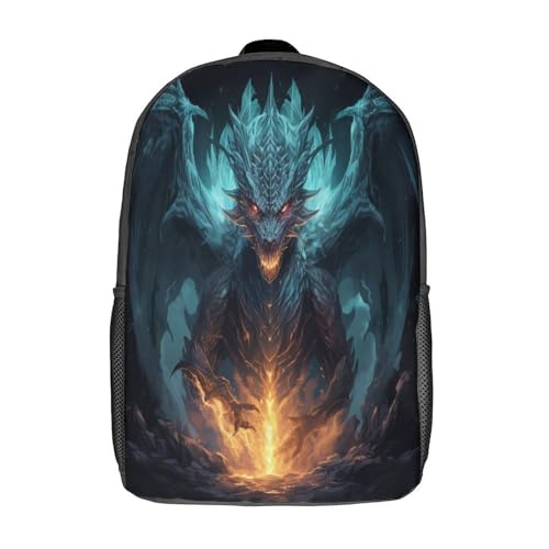 Sac à dos préscolaire dragon 3D parfait pour les sorties au zoo et le repas des enfants