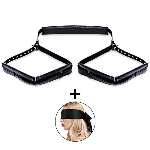 Sm Bondage,Utimi Thigh Restraint Sling Legs Binding Puttee Leather Suit Sex Toy #TOP1