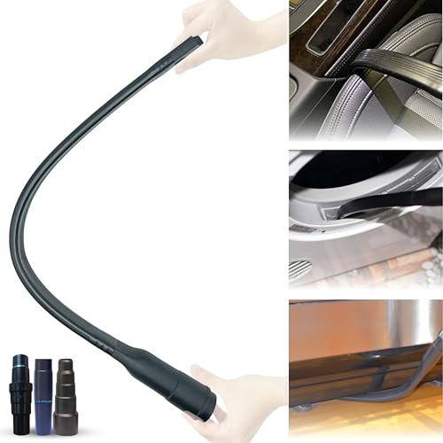 For Shark Navigator, Rotator & Rocket Vacuums: Flexible Crevice Tool for Hard to Reach Places, Dryer Vent Vacuum Attachment (for Shark NV350 NV360 Series)