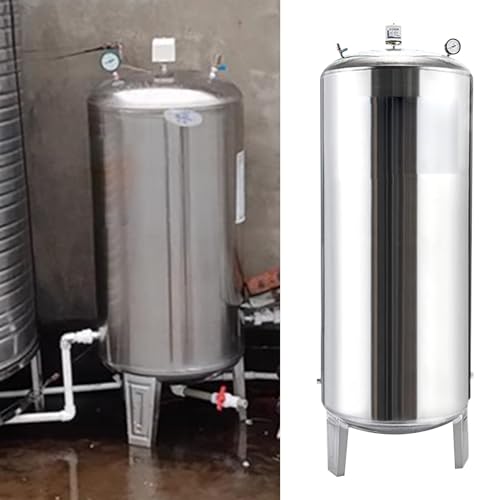 Depósito de pozo de presión vertical precargado para sistemas de riego y rociadores, incluye kit de montaje para una fácil instalación