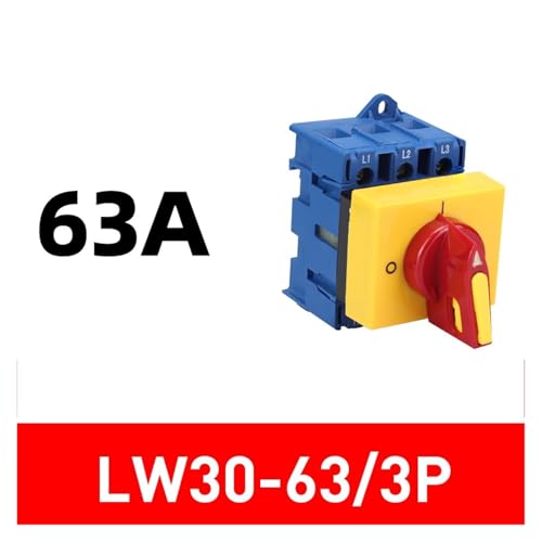 Interrupteur sectionneur LW30-25 63A 3P pour coupure rotative