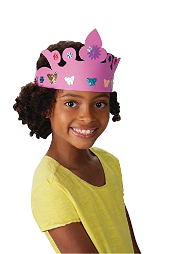 S&S Worldwide Color Splash! Eva Foam Sheets Assortment, 6 Each Of 13 Bright Colors Kids Love, Cut To Any Shape With Scissors, 9" X 12" X 2Mm Thick. Pack Of 78. #TOP1