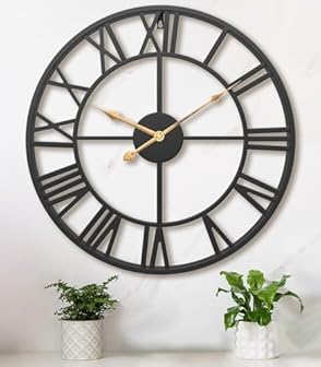 Oversized Wrought Iron Wall Clocks product image