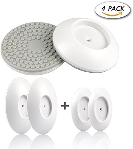PROLOVE Baby Gate Wall Protector, Wall Guard Pads for Baby Pressure Gate, Wall Protection Guard Saver Protects Wall Surface, Makes Gate Installation Safer More Secure (4 Pack)