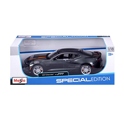 Image of Maisto 1:18 SE 2017 50th Anniversary Chevrolet Camaro (Metallic Gray)