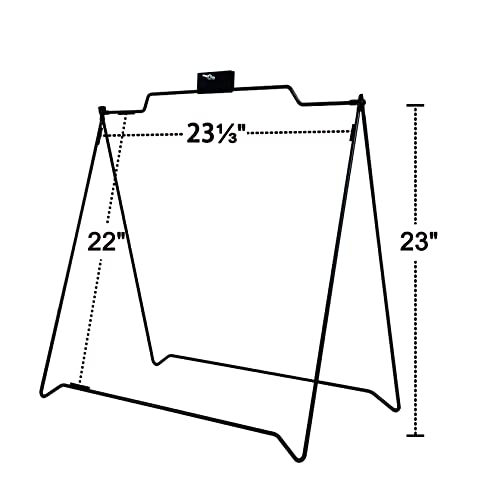4U Media&Displays 2 Count 24"X24" Sidewalk Sign A Frame Stand (Stand Only) (2 Pack) Real Estate Open House Sign #TOP2