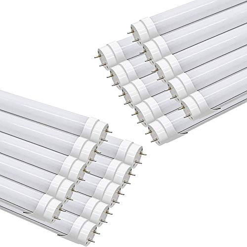LED蛍光灯 40W形 G13 T8 1198mm 昼光色 白っぽく青みがった明るい色 紫外線カット エコ 倉庫 工場 20本set