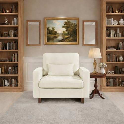 Sectional Sofa Set, Comfy Cloud Backrest Sectional Couch for Lvin...