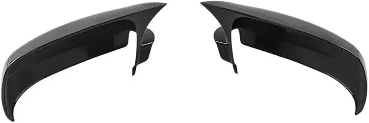 Kiyah Compatible for Passat B5 Jetta Golf 4 MK4 1998-2002 Car Rearview Side Mirror Cover Sticker Wing Cap Exterior Door Case Trim Carbon Auto (Color : Gloss Black)