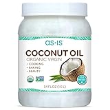 Cold-Pressed | Organic Virgin Coconut Oil for Cooking, Baking & Beauty | 54 fl oz | by as-is