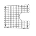 Blanco 226828 Performa Stainless Steel Kitchen Grid Sink Protector, Chrome