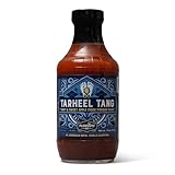 Plowboys Tarheel Tang BBQ Sauce – Carolina Style Sweet & Tangy Barbecue Sauce with Smoky Finish – Perfect for Pulled Pork, Chicken & Ribs (Tarheel Tang, Pack of 1)