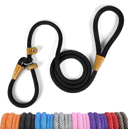 lynxking Dog Leash Slip Lead 5 6 8 FT Dog Training Leash Strong Heavy Duty Rope No Pull Training...