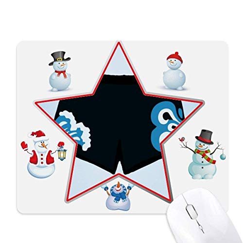Tapis de souris antidérapant Noël grand confort contre la fatigue du poignet