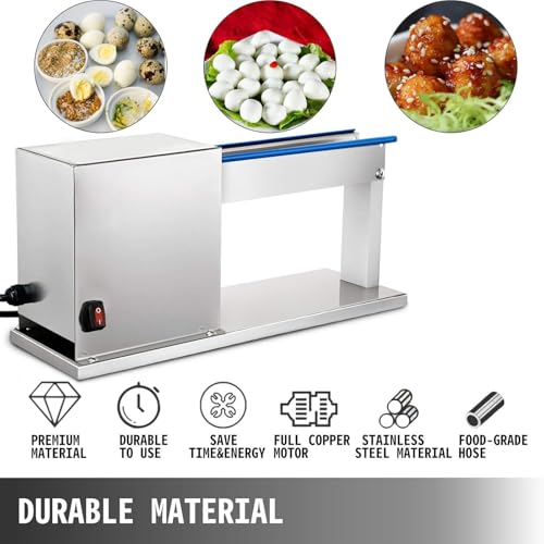 Macchina automatica del pelapatate dell'uovo di quaglia, 50KG/H, a basso rumore, alta efficienza per il ristorante o la cucina domestica